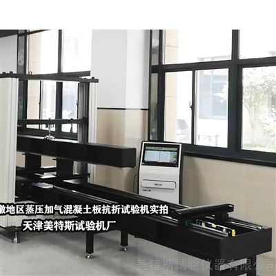 蒸压加气混凝土板抗折试验机-实时显示曲线