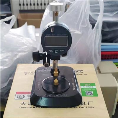 美特斯测量百分表土工膜糙面厚度仪