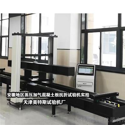 蒸压加气混凝土板抗折试验机-实时显示曲线