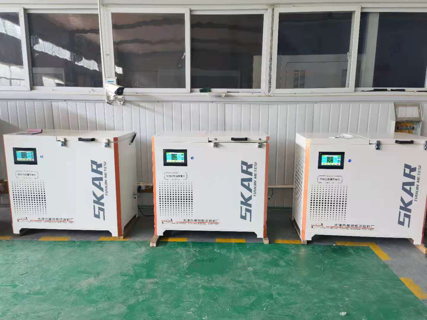 美特斯全自动低温柔度仪 智能触屏一体机